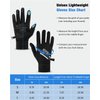 Aegend Lightweight Thin Running Gloves Touchscreen Anti-Slip Windproof Warm Finger Dexterity Gloves Liners Women Men Cycling Driving Texting Sports Working Activities Winter Spring Fall