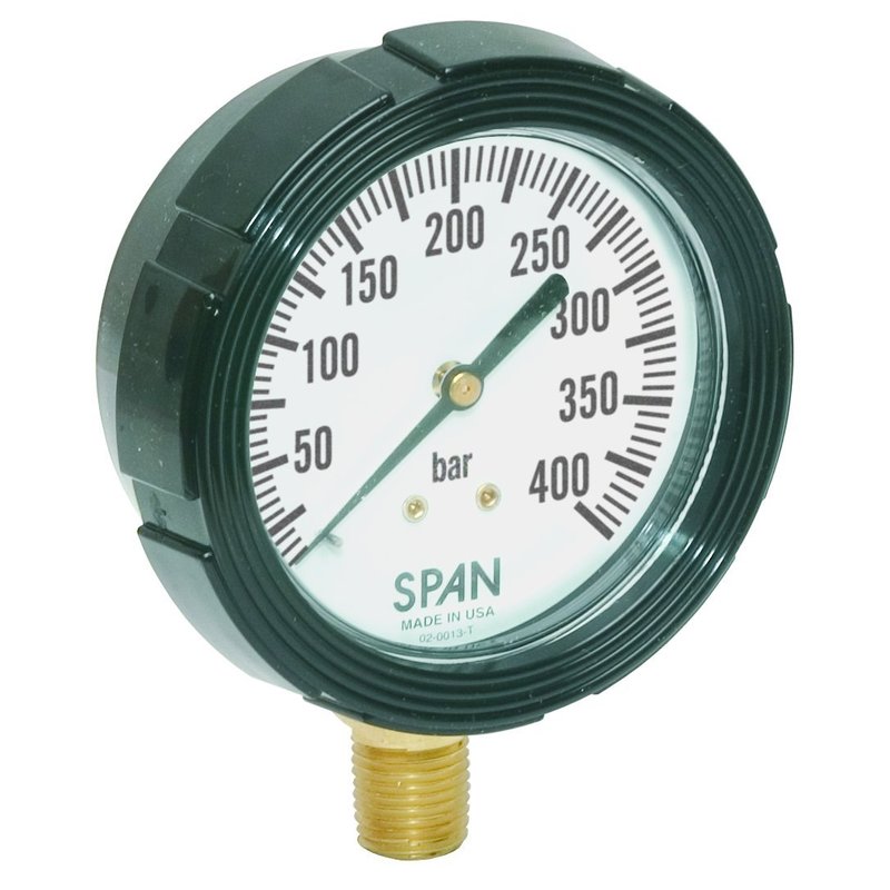 SPAN LFS-210-25 BAR-G LFS-210-BAR Series Liquid Filled Single Scale ...
