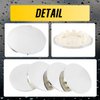 DewFlew 4Pcs Wheel Center Caps for 2013-18 Dodge Ram 2500 3500 Wheel Rim 97mm(3.81in) Chrome Hub Cap, Replacement 5RK12RXFAA 04726280AA Wheel Cover