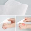 Tahoe Trails Disposable Face Towel, Soft Dry Wipe, Lint Free, Dry Wet Use for Sensitive Skin, 80Count Cotton Facial Tissue, Makeup Removing, Surface Cleaning 5.91 * 7.87inch, 80