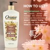 Oriense Body Lotion - Warm Vanilla Infusion & Amber Aroma, Bitter Almond Oil, Glycerine, Vitamin E for Light Moisturization - Fast Absorbing Formula, 16.9 fl.oz