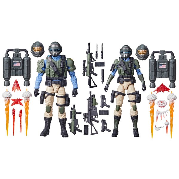 G.I. Joe Classified Series Steel Corps Troopers, Collectible Action Figure, 95, 6-Inch Action Figures for Boys & Girls,with 28 Accessory Pieces