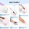Morovan Acrylic Nail Kit - Acrylic Powder and Professional Acrylic Liquid set for Acrylic Nails Extension for Beginner DIY at Home 3 Colors