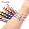 FOCALLURE Beam Eyeliner, Metallic Glitter Shimmer Eye Liner, Waterproof Liquid Eyeliner Pencil, Quick Drying, Sparkling Eye Makeup for Costume & Party, #04 AMETHYST