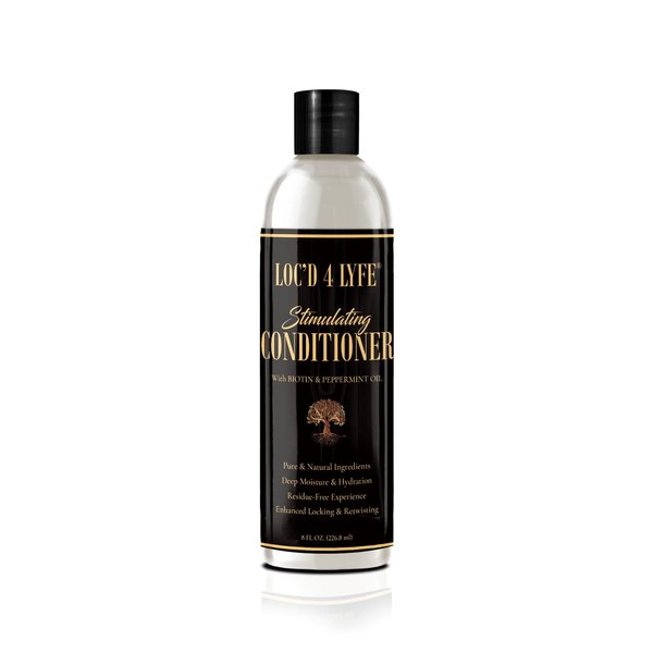 Gold Banner Beauty LOCD 4 LYFE Stimulating Conditioner 8oz – Invigorating Peppermint & Tea Tree Oil for Scalp Relief | Refreshes, Revives & Soothes | Tingling Sensation for Healthy Hair