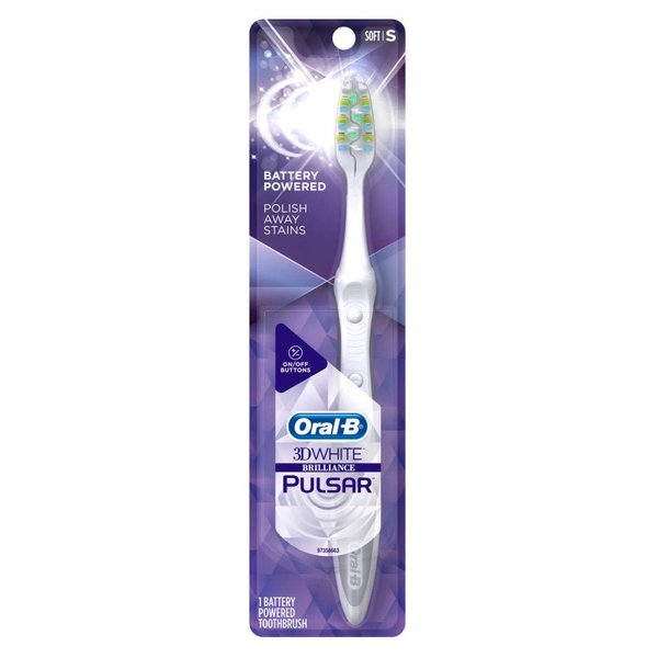 Oral-B 3d White Pulsar 35 Soft Manual Toothbrush 1 Count, 1.000 Count