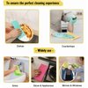 MoLKENE Swedish Dish Cloths - 10 Pack Reusable Kitchen Dishcloths - Ultra Absorbent Dish Towels for Washing Dishes - Cellulose Sponge Cloth Cleaning Rag - Assorted