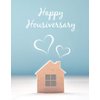 Notecards for Real Estate Agents - Pack of 25 Note Cards and Envelopes Designed Especially for Real Estate Agents (Happy Housiversary)