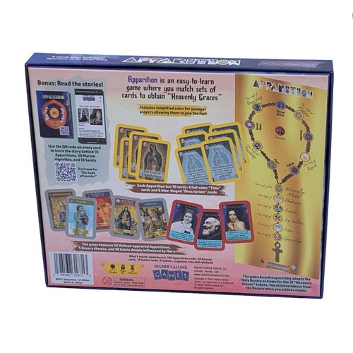 Higher Calling Games, LLC Apparition (of The Virgin Mary) Catholic Board Game for Adults and Family | Ages 8+