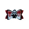 Halloween Scary Movie Glitter Spooky Hair Bow by Inspired Bows