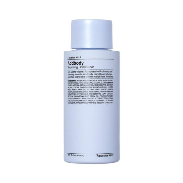 J Beverly Hills Blue Addbody Volumizing Conditioner with Rosemary Oil for Hair Growth, 12 Oz