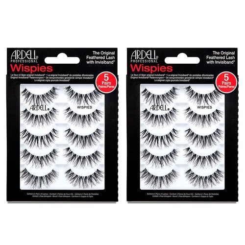 Ardell False Eyelashes Wispies Black, 2 pack