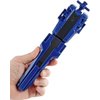 Desamvap Bey Battling Tops Blade Burst X Launcher and Grip, BX String Launcher Left Right Spin String Launcher Grip DB Layer System Compatible with BX Bey Burst Series (Blue)