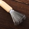 Hair Brush Cleaner 4PCS Hair Comb Cleaner Mini Removable Home Travel Salon Rake with Metal Wire Portable Comb Brush Wooden Handle Cleaning Tools