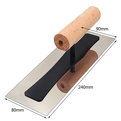 Stainless Steel Venetian Plaster Japanese Finishing Trowel Set 3 PC Art Paint Plastering Hand Tools