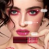 LADYFOX 7 Colors Lip Tint Stain Set, Mini Liquid Matte Lipstick,Moisturizing and Natural Lip Stain, Long-Lasting,Non-Stick Tinta Para Labios, Waterproof and High Pigment Lip Makeup