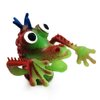 Christoy Monster Finger Puppet 5 Pieces Cartoon Silicone Scary Monster Toys 1.3 inch per Finger Puppet for Kids Boys and Grils