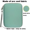 Card Case Compatible for Yoto Card Case Holder 80 Pockets Card Folder Card Binder with Zipper fit 2.3 * 3.4 inch Mini Audiobook Cards (Green)