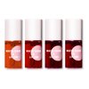 IONSGAKO 4PCS Lip Tint Stain Set, Velvet Lip Gloss Moisturizing Lip Stain Long Lasting Waterproof Liquid Lipstick Set Multipurpose Water Lip Stain Tint for Lip and Cheek Tint