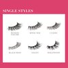 KISS Lash Couture Luxtension False Eyelashes, 'Royal Silk', 10 mm, Includes 1 Pair Of Lash, Contact Lens Friendly, Easy to Apply, Reusable Strip Lashes