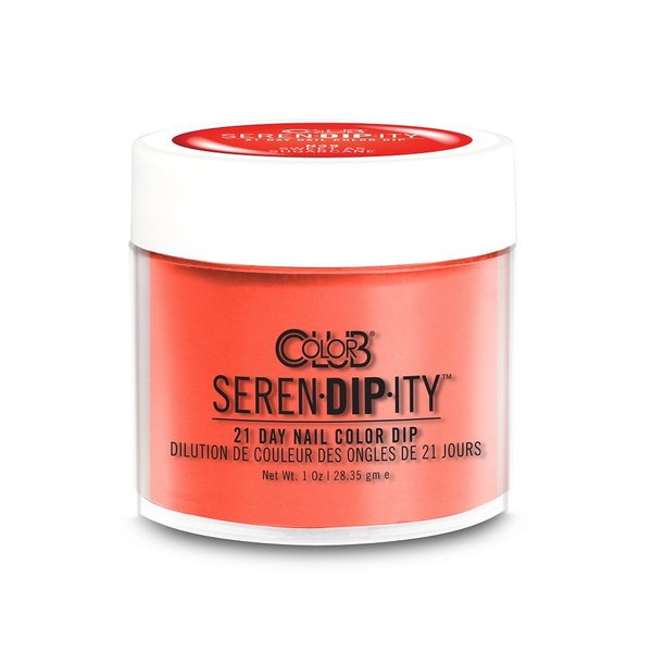 Color Club Sweet as Sugarcane Serendipity 1 Ounce Dip Color Powder- Neon, 0.5 fluid_ounces