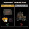 DALDED LED Lighting Kit for Lego Hogwarts Castle: The Great Hall Set, LED Light Compatible with Lego 76435 Building Block Models (Not Include Lego Set)