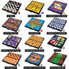 Gamie Small Magnetic Board Travel Game Set - includes 12 Retro Fun Games - 5 Inch Compact Design - Individually Boxed - Teaches Strategy and Focus - Road Trip, Travel, Camping for Kids 6+