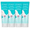 Pond's Clear Solution, Foaming Face Wash, Removes Excess Oil, Face Cleanser, 4-Pack of 1.07 Fl Oz Each