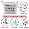 JXGZSO Novelty Mahjong Cosmetic Bag Mahjong Lover Gift Mahjong is My Retirement Plan Board Game Zipper Purse Gift Lucky Mahjong Player