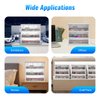 1:64 Scale 4-Tiers Vehicle Model Display Case Parking Lot Real Scene with LED Light, 3-Tiers Acrylic Model Car Display Case with LED Light and Dust Proof Door for Storage & Display