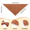 Kinlop 8 Pcs Floral Hair Bandanas Headband Triangle Boho Hair Scarf Headband Floral Printed Chiffon Head Kerchief Floral Hair Kerchief for Women Girls Hair Scarves Accessories (Classic Style)