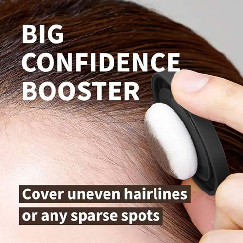 Waverloo Magic Root Cover Up, Waverloo Magic Root Cover Up，Enhance Hairline Powder,Root Touch Up Powder with Mirror,Instantly Conceals Hair Loss, Water Sweat Resistantr (Medium blond, 0.14 Ounce)