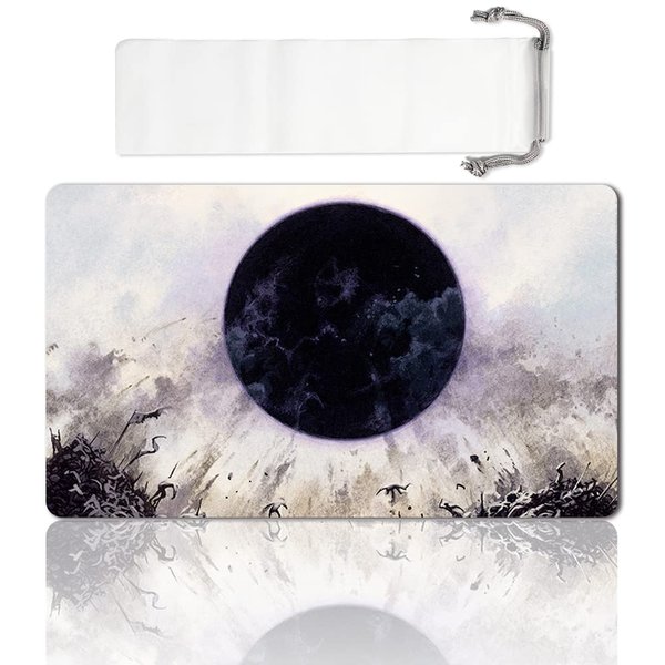 LIUYANZE Board Game MTG Playmat Table Mats Games Size 60X35 cm Mousepad Compatible for TCG RPG CCG Play mats (Damnation)