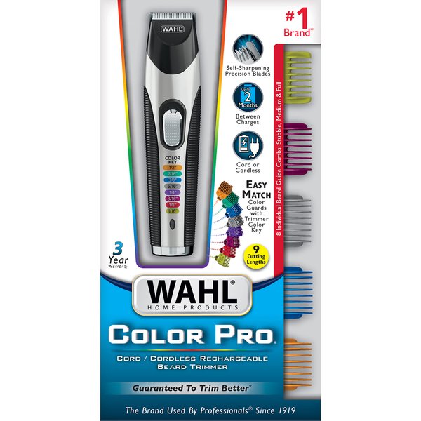WAHL Color Pro Beard Trimmer, 1 Count