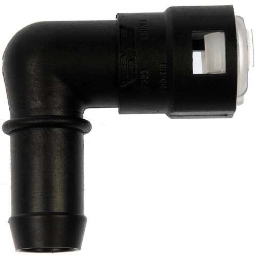 Dorman 800-418 Heater Hose Connector 3/4 x 3/4 Compatible with Select Ford / Lincoln Models, Black, 1 Count (Pack of 1)