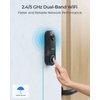 REOLINK Doorbell WiFi Camera - Wired 5MP Outdoor Video Doorbell, 5G WiFi Security Camera System, Smart Detection Local Storage No Subscription, Front Door Camera Home Security, Customized Chime V2