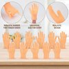 30 Pcs Tiny Finger Hands Mini Fingers Funny Hand Puppets, Miniature Small Hands for Finger Puppets Show, Gag Performance, Cute Little Hand Finger for Party Favors