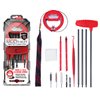 Real Avid Rifle Cleaning Kit & Range Gun Tool Kit for .30 Caliber Rifles | Complete Gun Cleaning Kit with Gun Snake, 30cal, Bore Brush Set, Cleaning Rod & Gun Cleaning Rifle Accessories,red