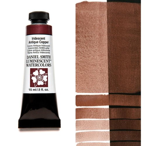 Daniel Smith Extra Fine Watercolor Paint, 15ml Tube, Iridescent Antique Copper, 284640009