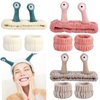Canitor Snail Spa Headband Wrist Bands for Washing Face Makeup Headband Cute Animal Skincare Headband Face Wash Cute Funny Gifts for Women Girls Preppy Teen Weird Stuff Trendy