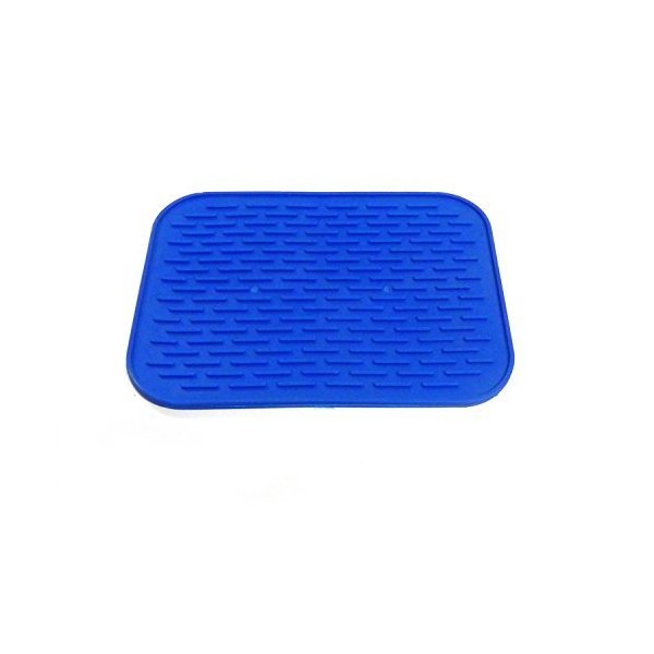 Small Pet Placemat for Single Bowl (Bowl Not Included) (Light Blue)