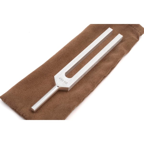 432 hz Tuning Fork for Healing and Health by Omnivos, Earth Frequency for Balancing, Reduce Stress, Meditation, Made in The USA