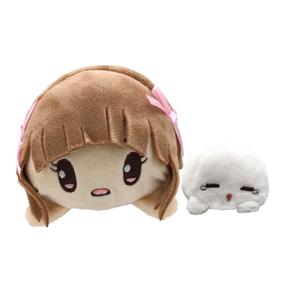 Mochibi - Fruits Basket - Tohru Honda Winter Uniform & Onigiri 2 Plush Set - Plush Toy, Collectable, Soft, 6", Officially Licensed, Stackable, Anime