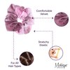 Rainbow Multi-Color Hair Tie Scrunchies - Set of 2 Mauve