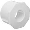 Spears 437-211 PVC Pipe Fitting, Bushing, Schedule 40, White, 1-1/2" Spigot x 1" Socket (Pack of 10)
