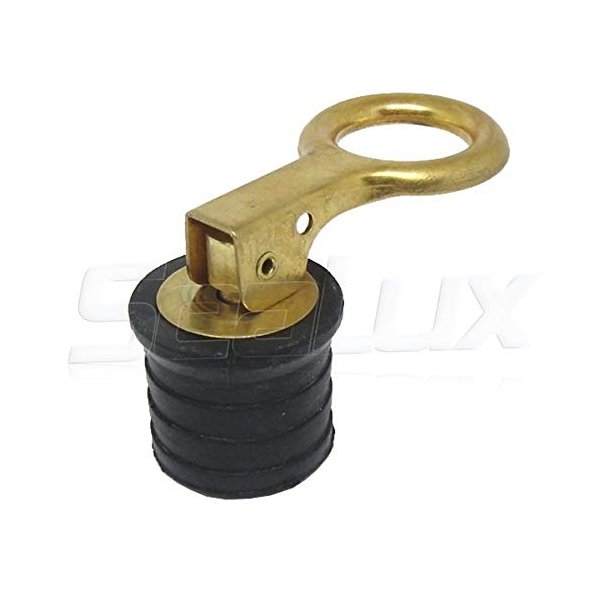 SeaLux Flip Lock Snap Handle Bailer Drain Plug (1" Plug)