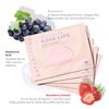 Patchology Rosé Gel Lip Mask - Overnight Lip Sleeping Mask with Resveratrol & Hyaluronic Acid for Moisturizing & Hydrating Dry Lips - Strawberry Scented Lip Care Solution (5 Count)