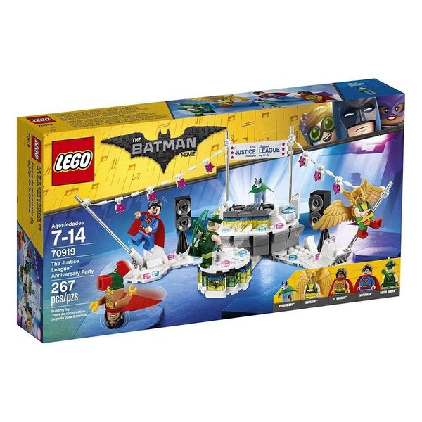 LEGO BATMAN MOVIE DC The Justice League Anniversary Party 70919 Building Kit (267 Piece)