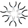 Jewelry Pliers Set,NOEAIKE 7-Pack Jewelry Supplies Making Tools Pliers Wire Cutters,Needle Nose,Bent Nose,Long Nose,Round Nose,Diagonal,Linesman for Jewelry Making, Beading/Craft/Bracelet Making