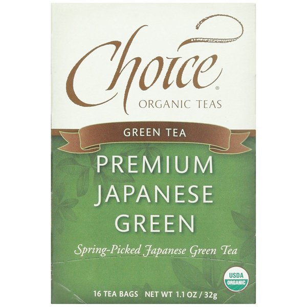 Choice Organic, Premium Japanese Green Tea, 16 ct